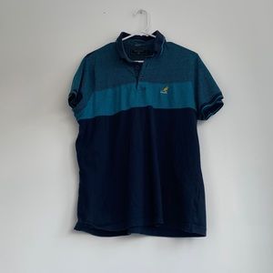 Blue Kangol polo